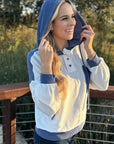 Millie Drawstring Hooded Top