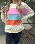 Leilani Patchwork Sweatshirt