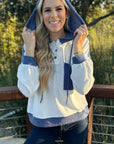 Millie Drawstring Hooded Top