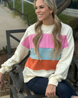 Leilani Patchwork Sweatshirt