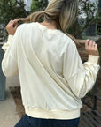 Penelope Striped Pullover Sweatshirt