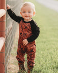 Shea Baby Rust Indian Romper