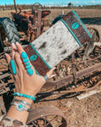 Turquoise Vibes Wallet a Haute Southern Hyde by Beth Marie Exclusive