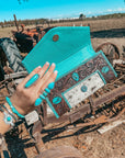 Turquoise Vibes Wallet a Haute Southern Hyde by Beth Marie Exclusive