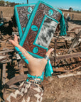 The Turquoise Dreams Wallet a Haute Southern Hyde by Beth Marie Exclusive