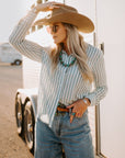 The BT Button Down in Sage Green
