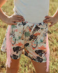 Shea Baby Wild Buffalo Fringe Shorts