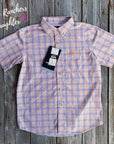 Ariat Boys Pro Series Macklin Short Sleeve Classic Fit Western Shirt