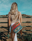 Nayleah Tribal Fringe Crossbody Purse