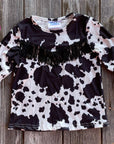 Shea Baby Longsleeve Cowprint Shirt