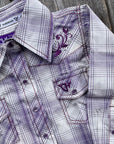 Lavender Toddler Western Shirt