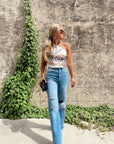 The Hailey Straight Leg Jean