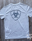 Ariat Boys Echo Gray Charger Tee