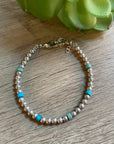 Little bit of blue bracelet