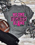 No One Fights Alone Tee 💗🖤