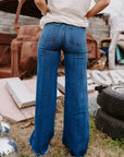 The Loretta Trouser Jean in Medium Wash