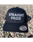 Straight Pride Snapback Hat -clearance
