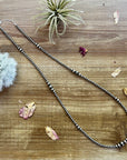 28 inch Sterling Silver Pearls necklace graduated