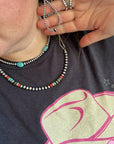 Smaller Sterling Silver Pearls earrings teardrop
