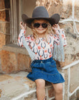 Shea Baby Horseshoe & Rose Top