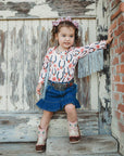 Shea Baby Horseshoe & Rose Top