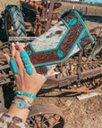 Turquoise Vibes Wallet a Haute Southern Hyde by Beth Marie Exclusive