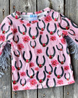 Shea Baby Horseshoe & Rose Top