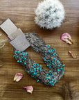 14 inch chain choker and Kingman turquoise