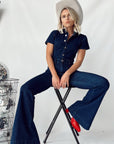 The Waylon Denim Jumpsuit