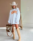 The Out West Suede Tall Cowboy Boot