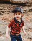 Shea Baby Rust Indian Polo Shirt