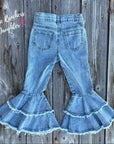 Light Wash Double Bell Jeans