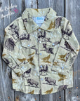 Shea Baby Coyote Pearl Snap Shirt