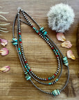 6 mm Sterling Silver pearls necklace
