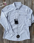 Ariat VentTEK Classic Blue/White Stripe Stretch Shirt