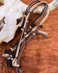 Hand Tied Rope Headstall