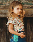 Shea Baby Country Music Fringe Onesie