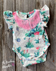 Shea Baby Cactus Fringe Onesie
