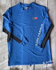 K1 Long Sleeve Men's Blue Tech Tee