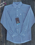 Ariat Men's Bo Classic Carbon Blue Shirt