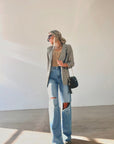 The Hailey Straight Leg Jean