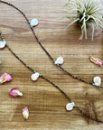 38 inch long fresh water pearl necklace