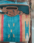 Jennie Hand Tooled Tribal Fringe Purse