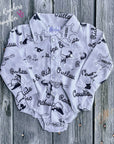 Shea Baby Cowboy Pearl Snap Onesie