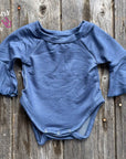 Shea Baby Blue Bell Sleeve Onesie