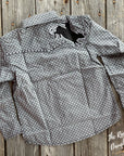 Boy’s Charcoal Diamond Western Shirt