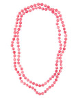 Immeasurable Pink Jade Wrap Necklace