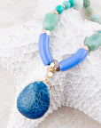 Isla Blue Jasper Pendant Necklace