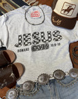 Jesus Saves Graphic Tee