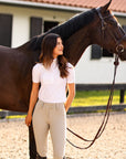 Juliette Lightweight Show Breeches in Sandy Beige Premium